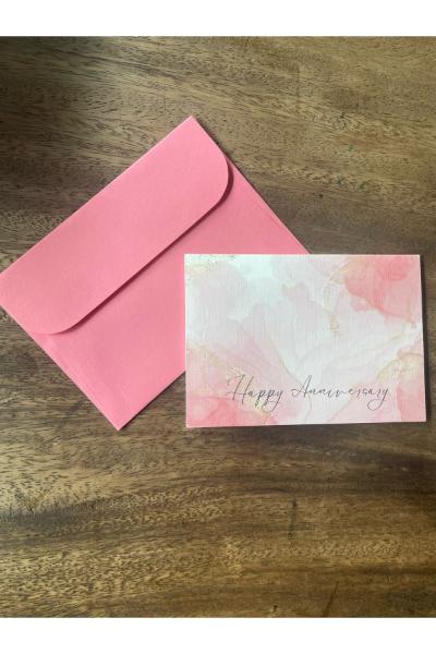 Greeting Card - Happy Anniversary Marble 